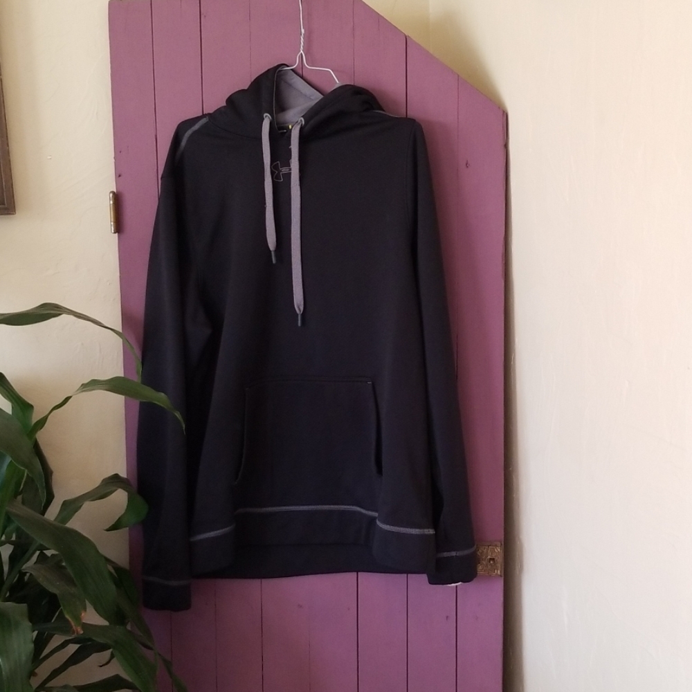 Mens LG black under armour hoodie